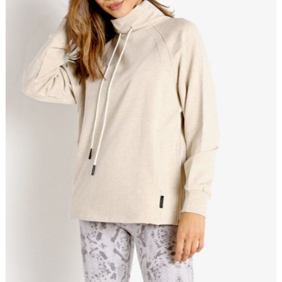 Varley Atlas‎ Pullover Jacket Sand Sz L